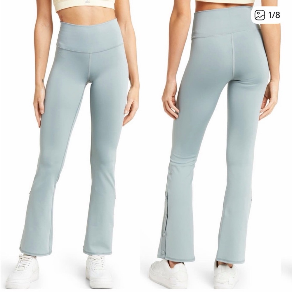Barely worn  Alo airlift game changer 7/8 flare leggings